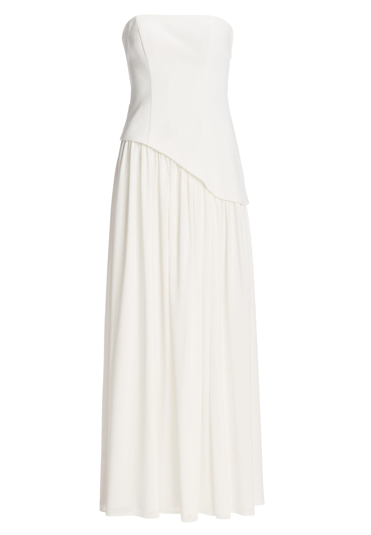 Corsagenkleid mit Beinschlitz