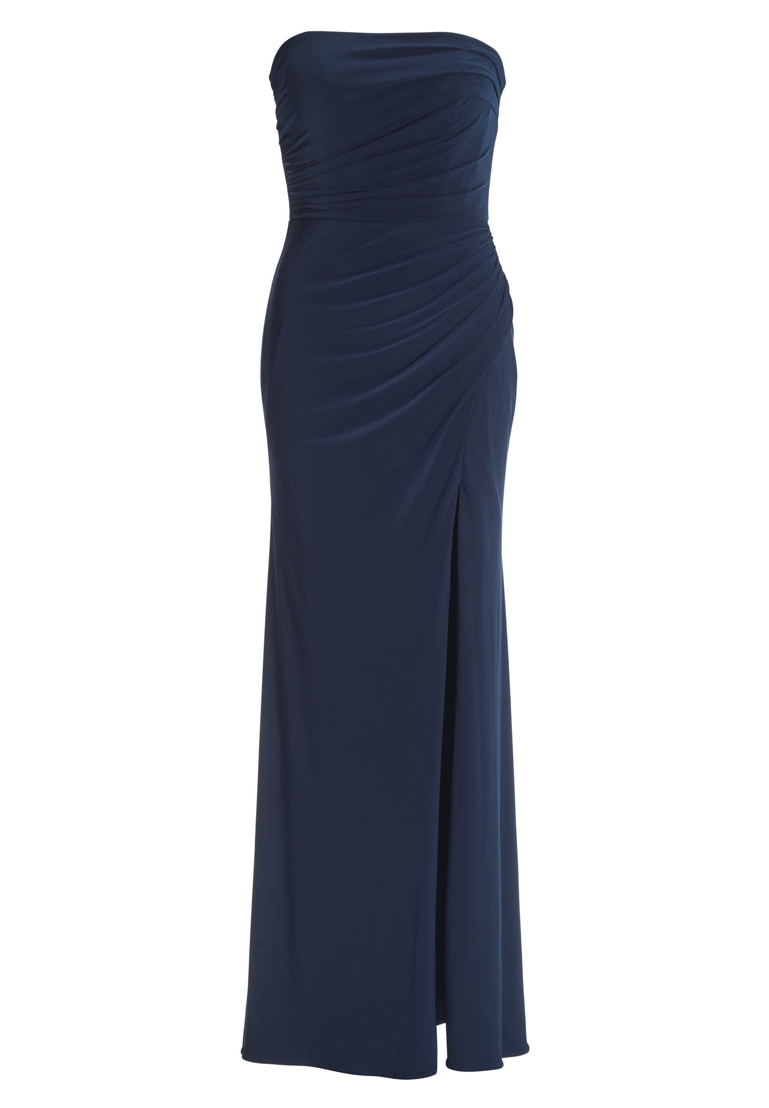 Figurbetontes Abendkleid mit Beinschlitz