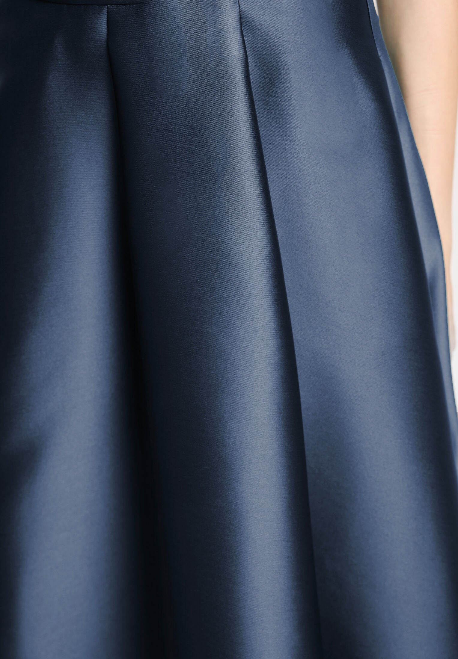 Faltenrock aus Twill