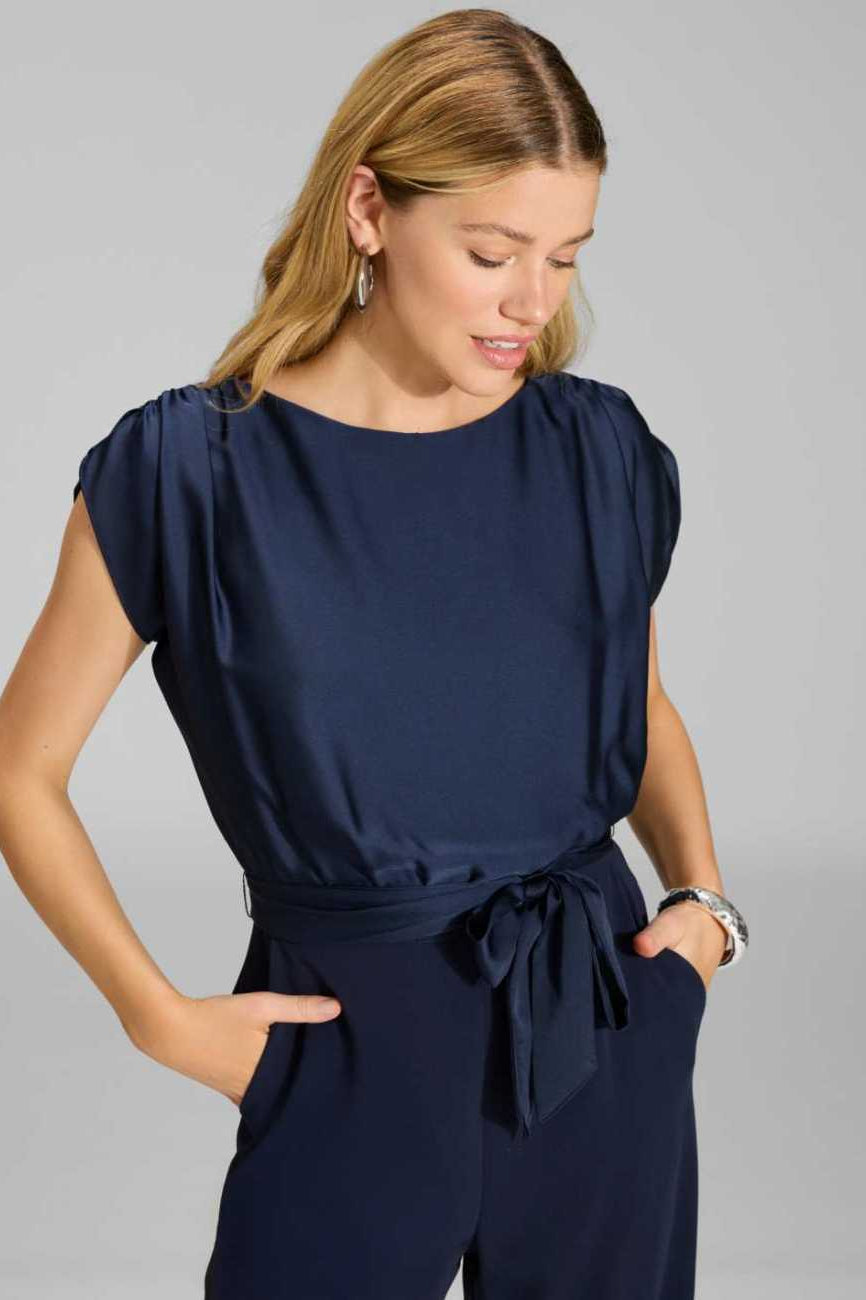 Jumpsuit mit geradem Beinschnitt