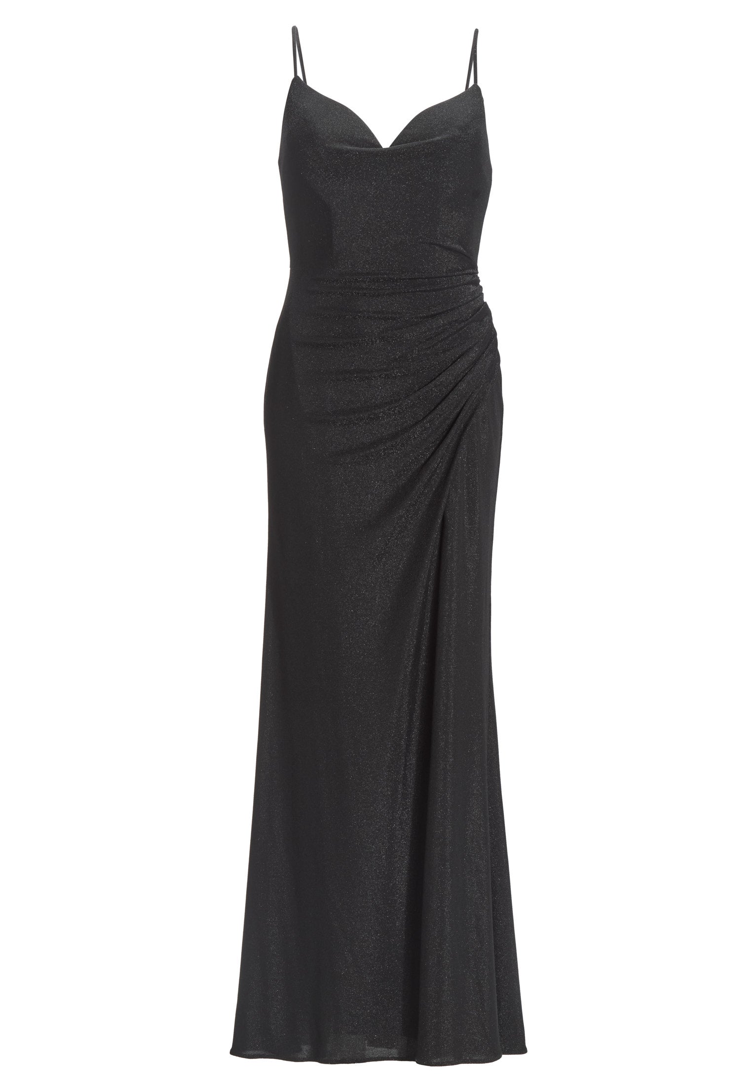 Figurbetontes Jerseykleid mit Beinschlitz