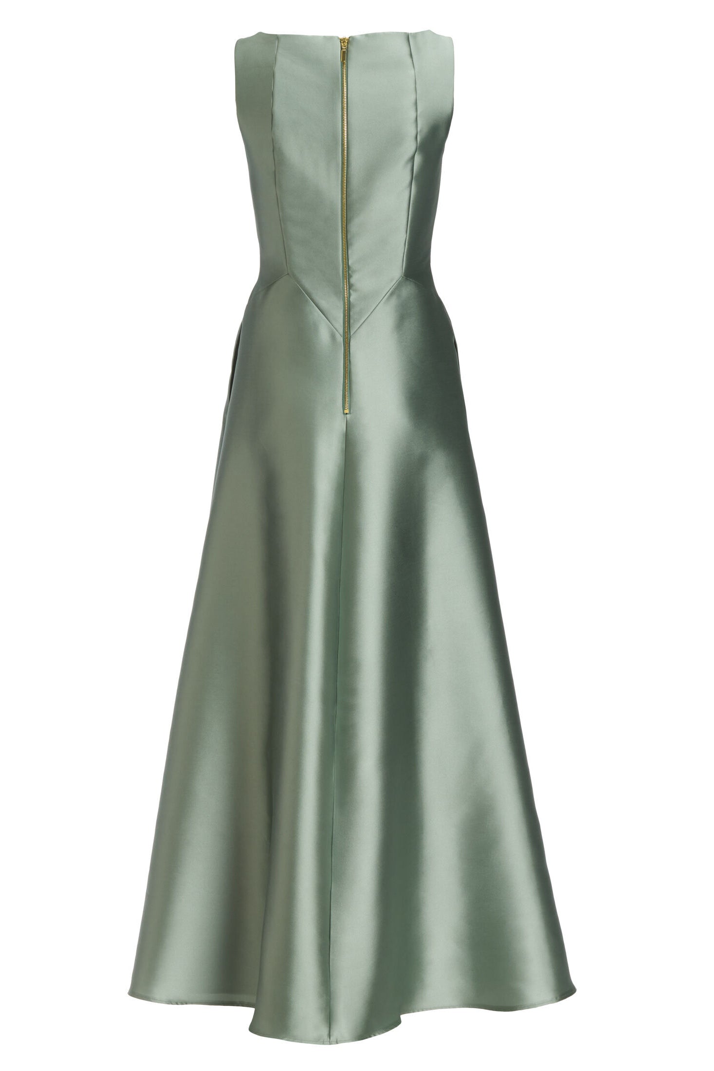 Robenartiges Abendkleid mit Eingrifftaschen