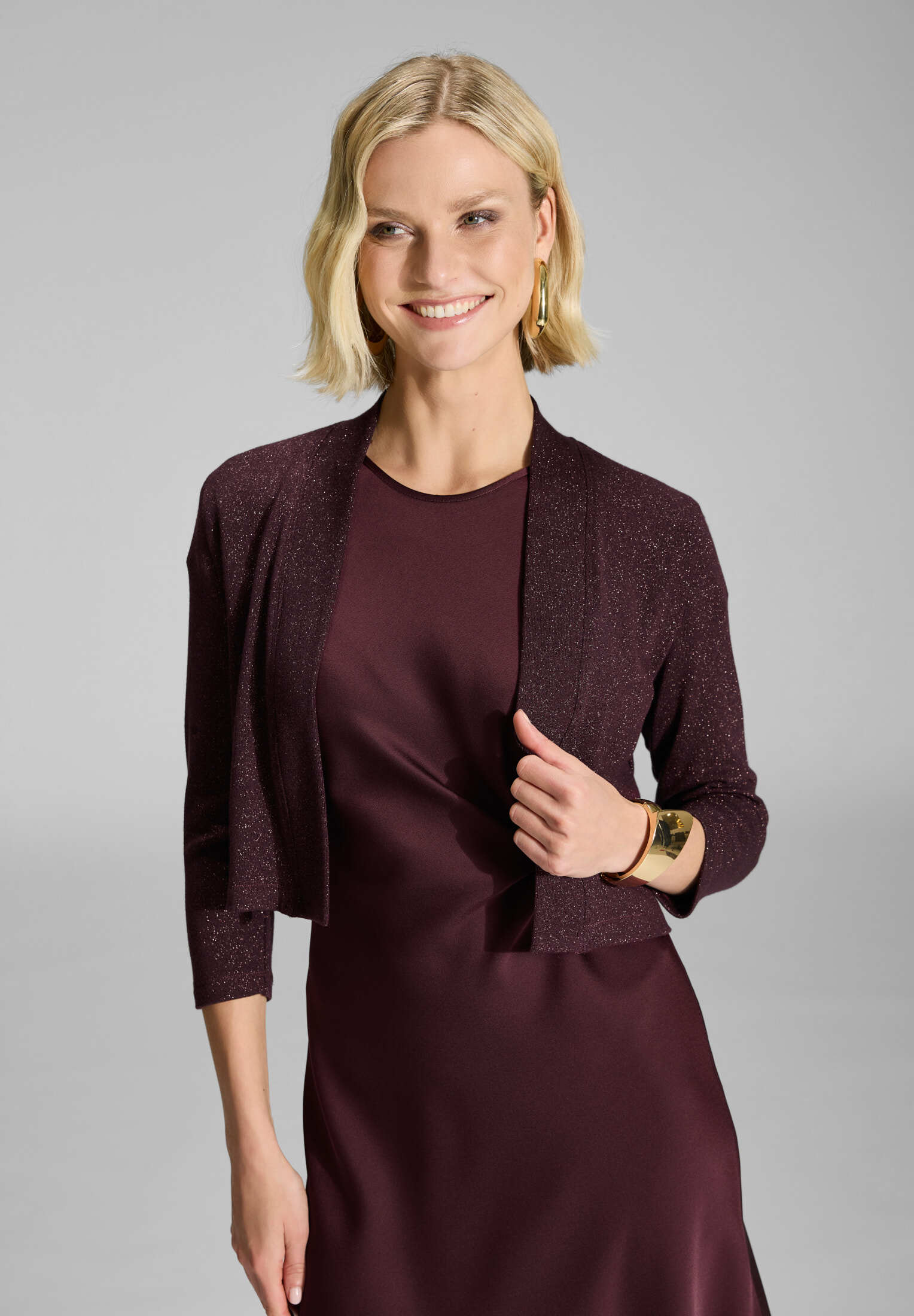 Weiches Bolero-Jäckchen