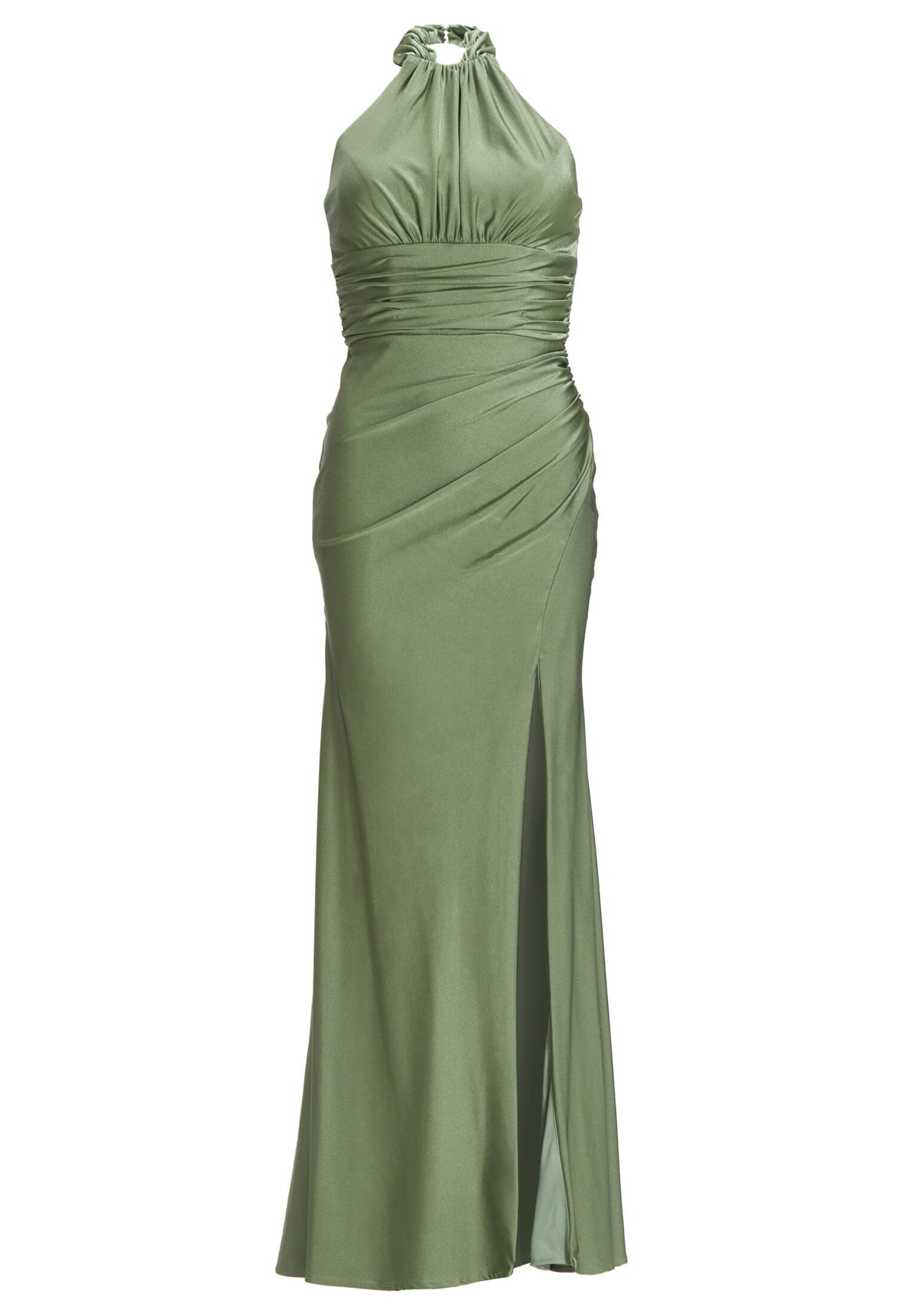 Figurbetontes Neckholder-Kleid aus Jersey