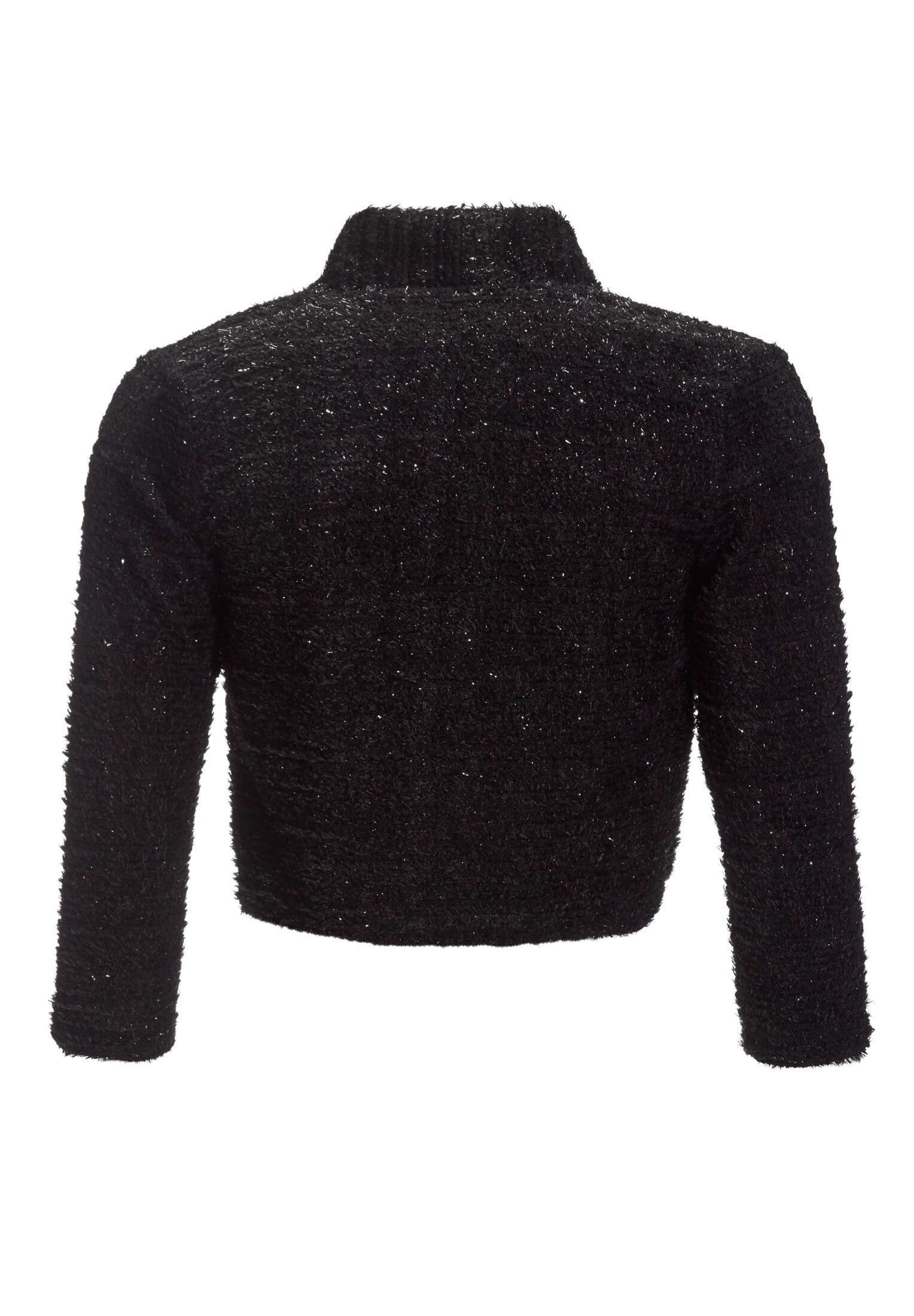 Bolero Jacke in Chenille Optik