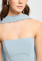 Corsagenkleid mit Beinschlitz