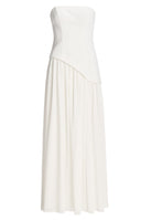 Corsagenkleid mit Beinschlitz