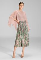 Schlupf-Stola aus Chiffon mit Ärmelschlitzen vintage pink