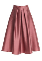 Faltenrock aus Twill