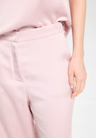 Hose aus Satin mit geradem Bein
