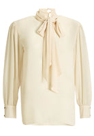 Schluppenbluse aus Chiffon
