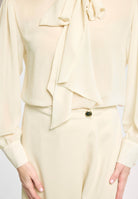Schluppenbluse aus Chiffon