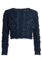 Jacke aus Blütenstoff