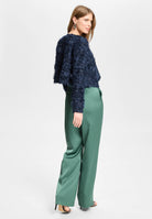 Jacke aus Blütenstoff