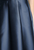 Faltenrock aus Twill