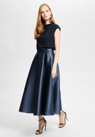Faltenrock aus Twill