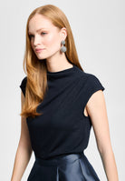 Faltenrock aus Twill