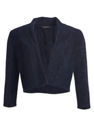 Jersey Bolero in Flausch Optik