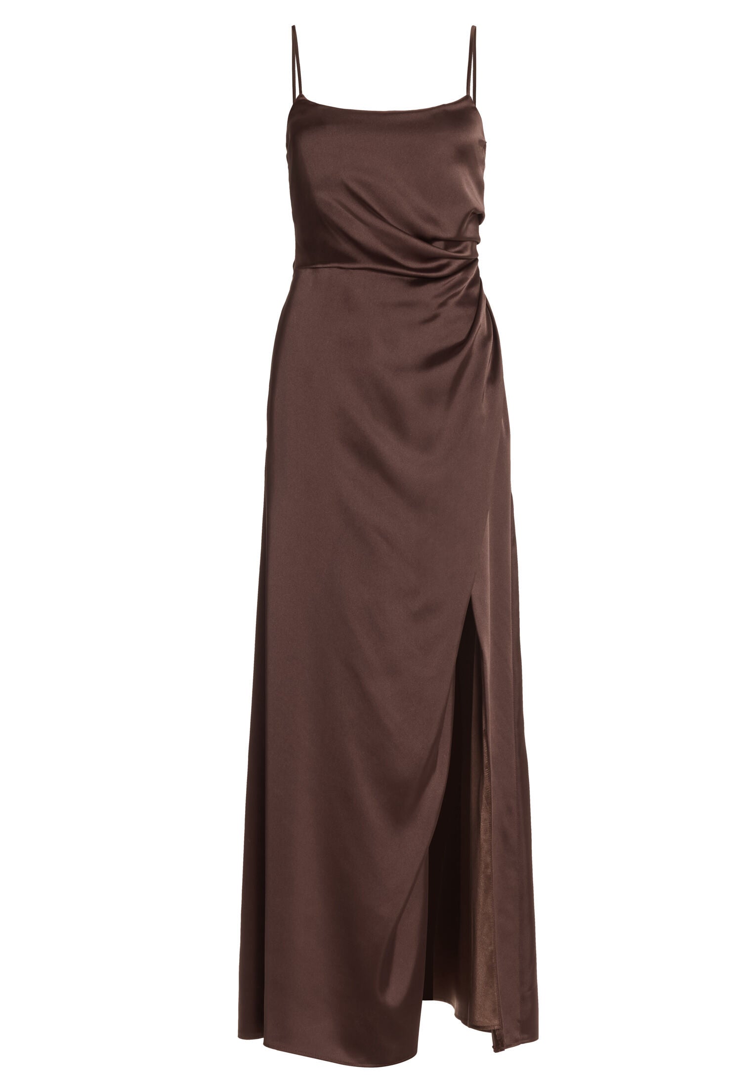Abendkleid aus Stretch Satin