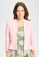 Taillierte Jacke aus Jersey Crêpe