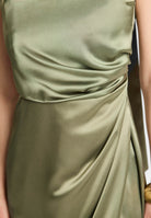 Abendkleid aus Stretch Satin