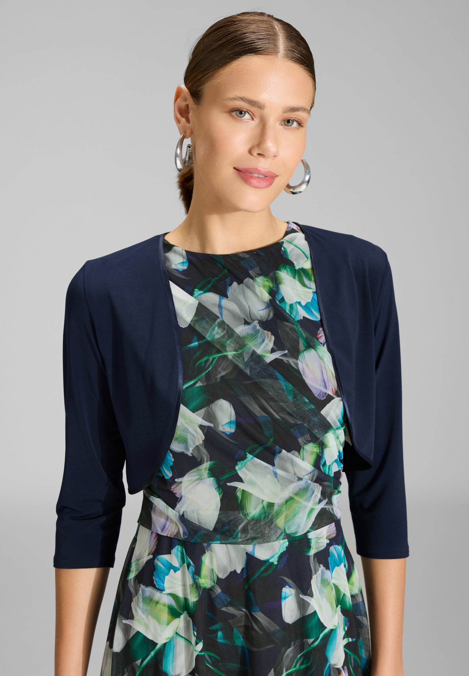 Bolero aus weichem Jersey