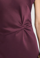 Midi Kleid mit Knoten Detail