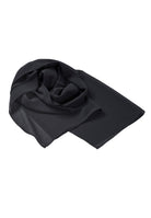 Zarte Chiffon-Stola im geraden Schnitt black