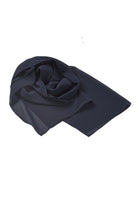 Zarte Chiffon-Stola im geraden Schnitt navy