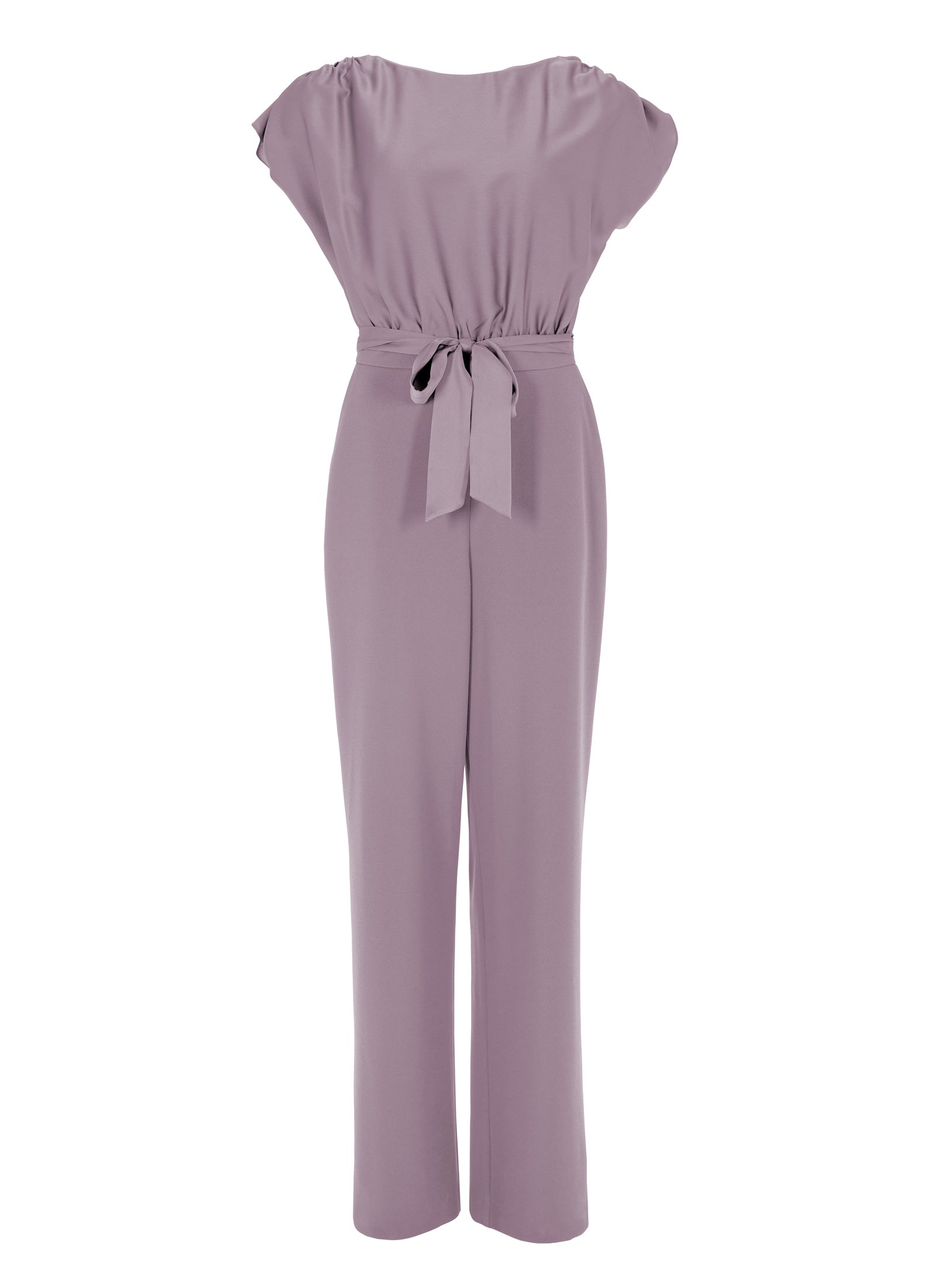 Jumpsuit mit Hose aus Crepe