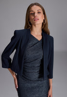 Taillierte Jacke aus Jersey Crêpe