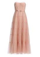 Corsagenkleid mit Tüllrock
