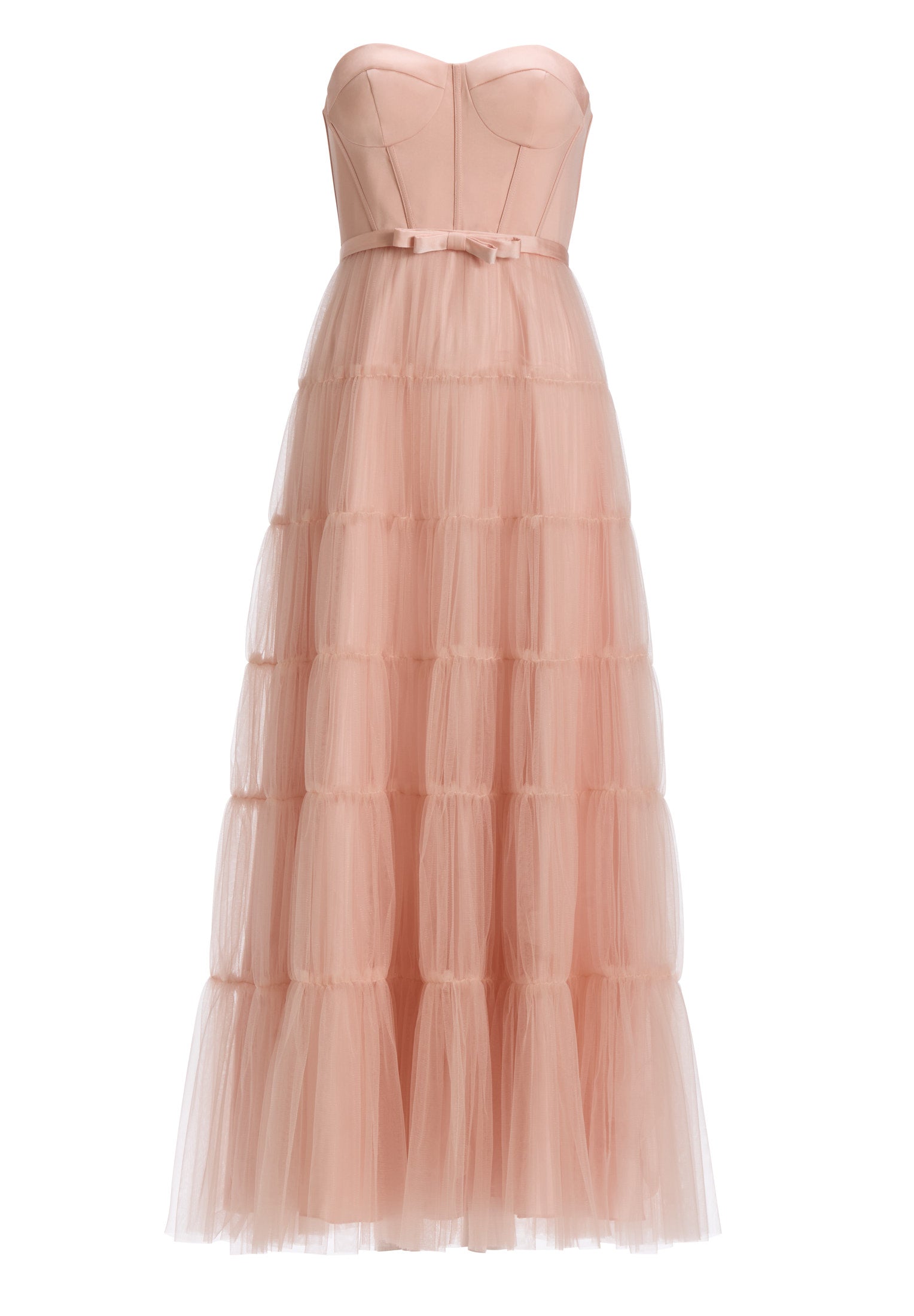 Corsagenkleid mit Tüllrock