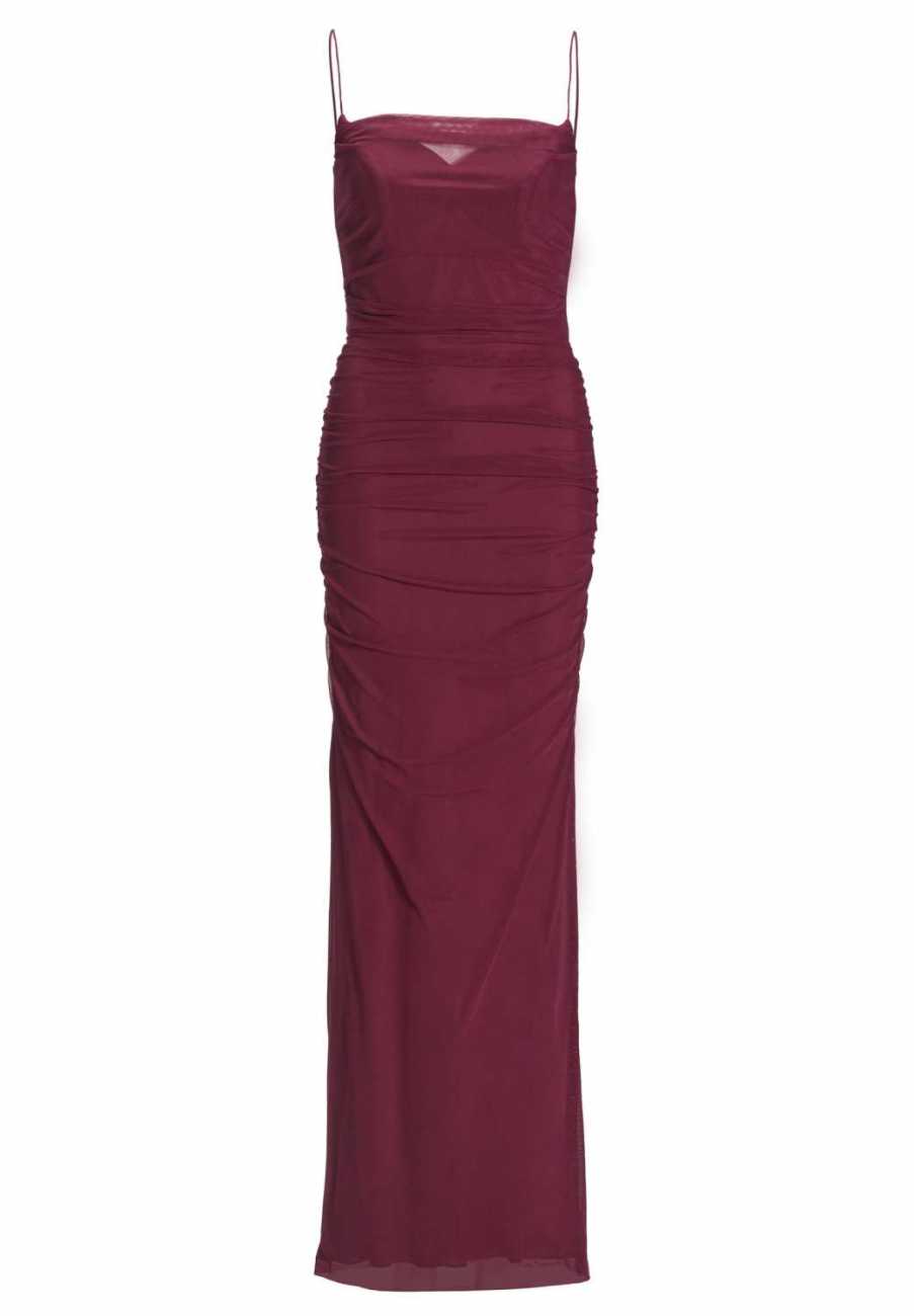 Bodycon-Kleid mit feinen Raffungen