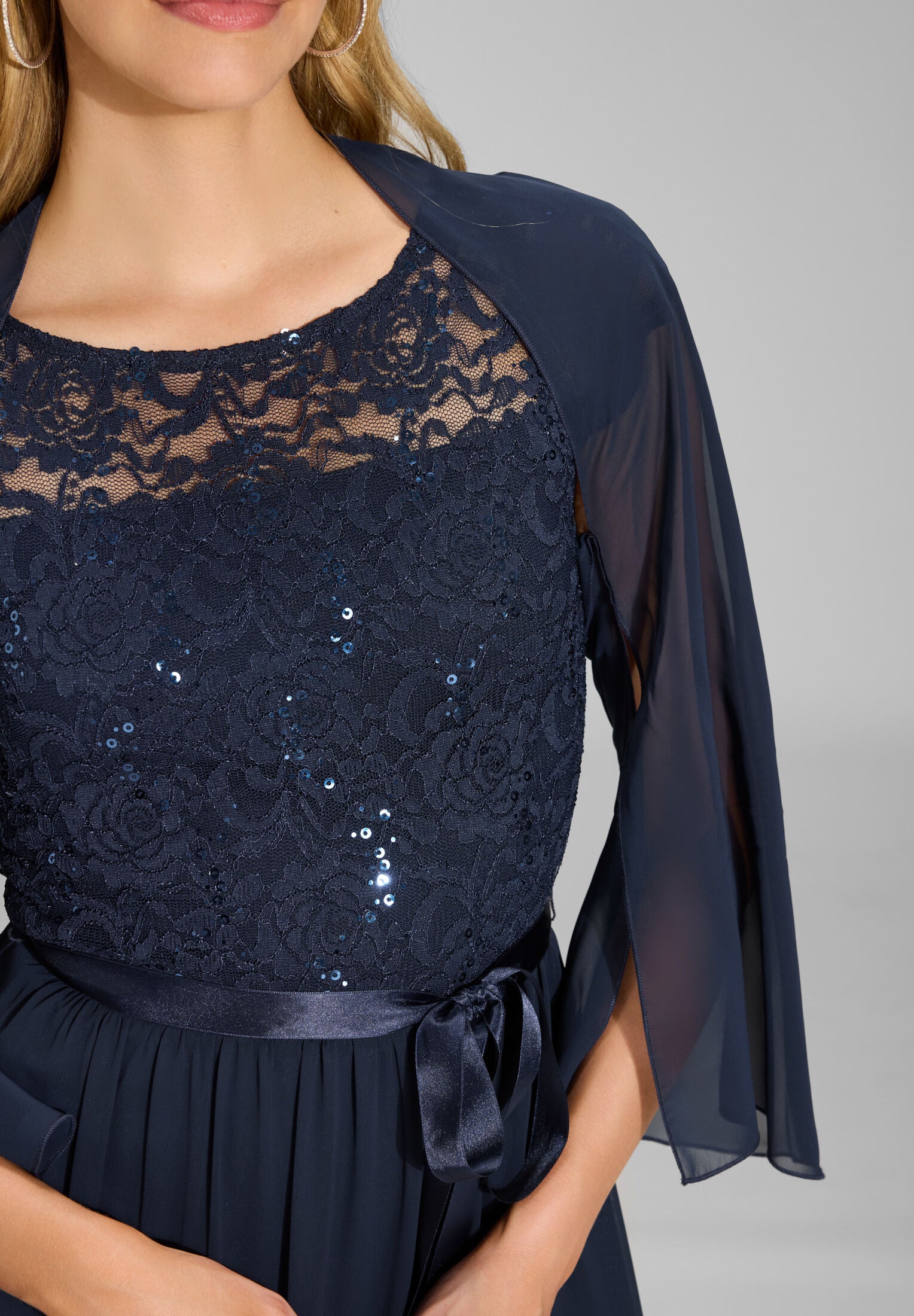 Stola aus Chiffon