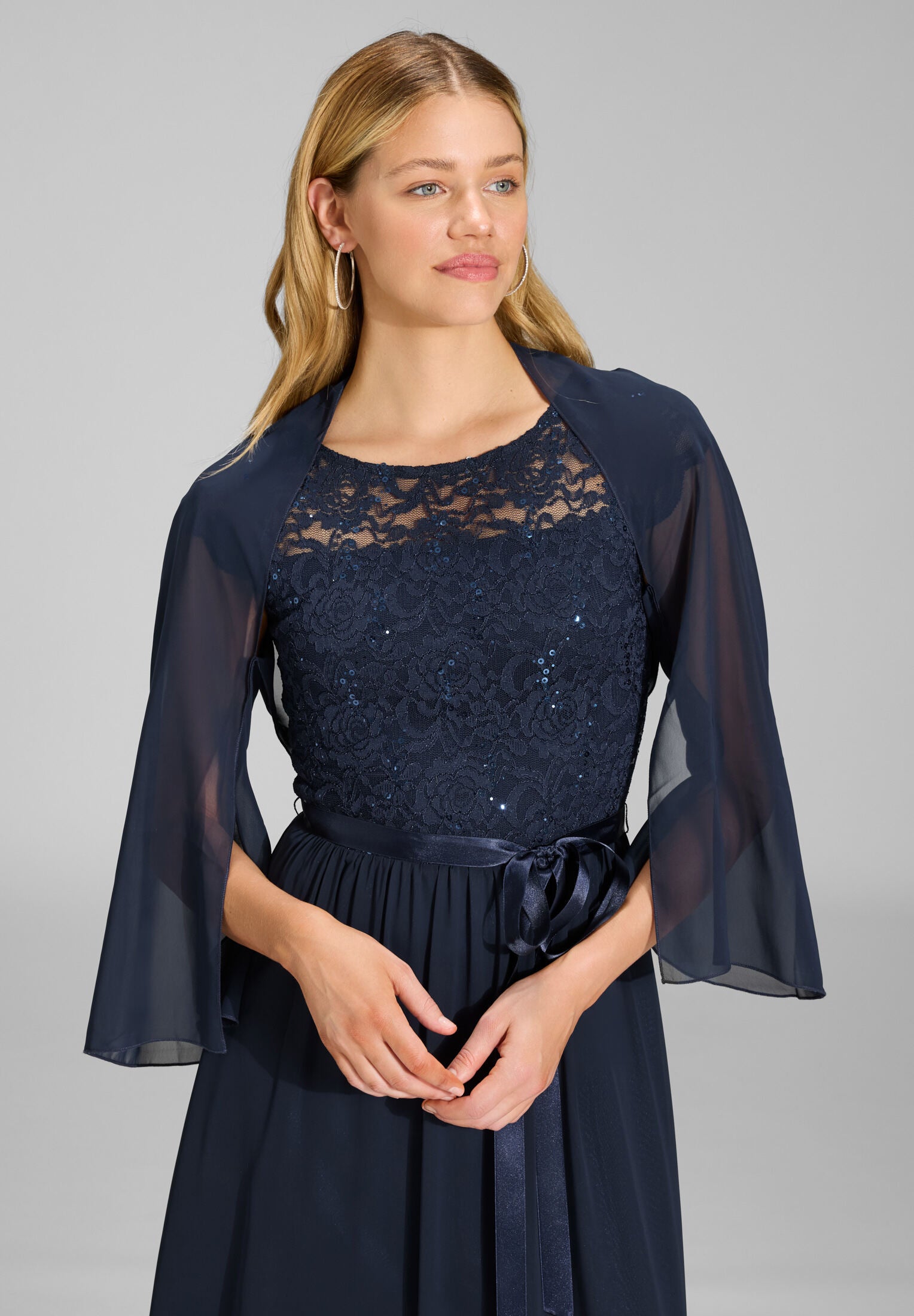 Stola aus Chiffon