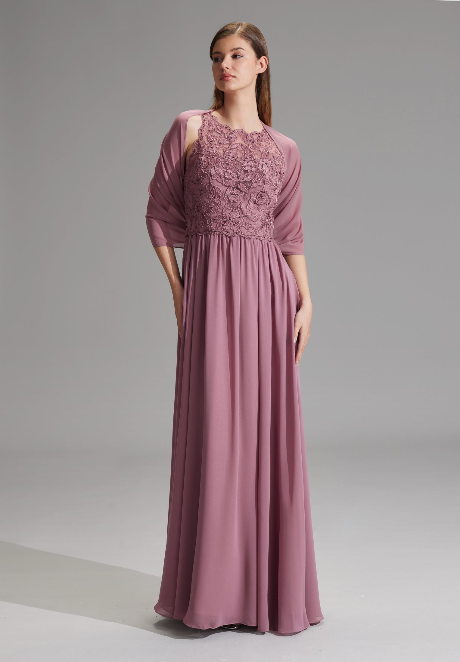 Stola aus Chiffon