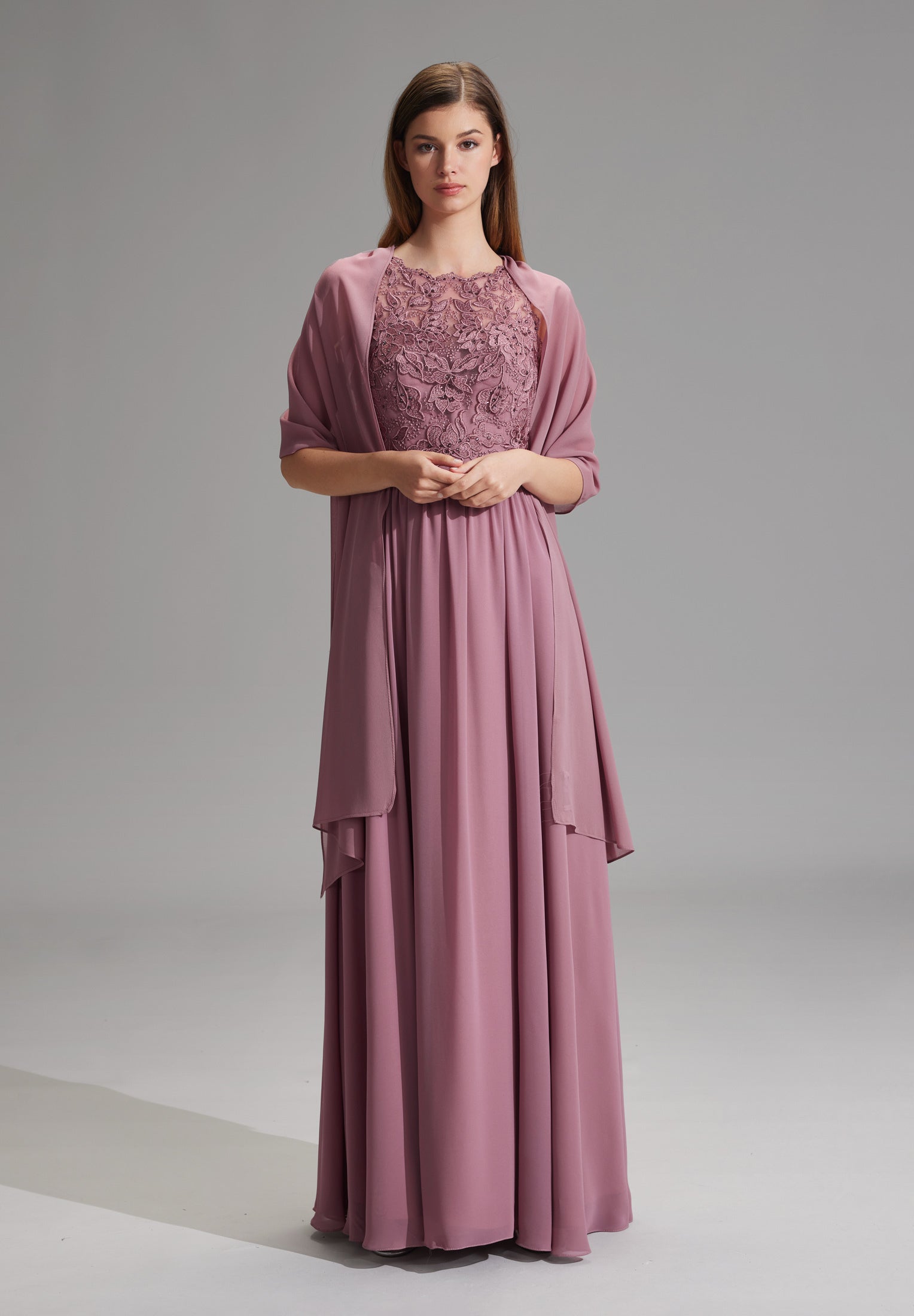 Stola aus Chiffon