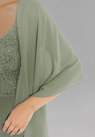 Stola aus Chiffon