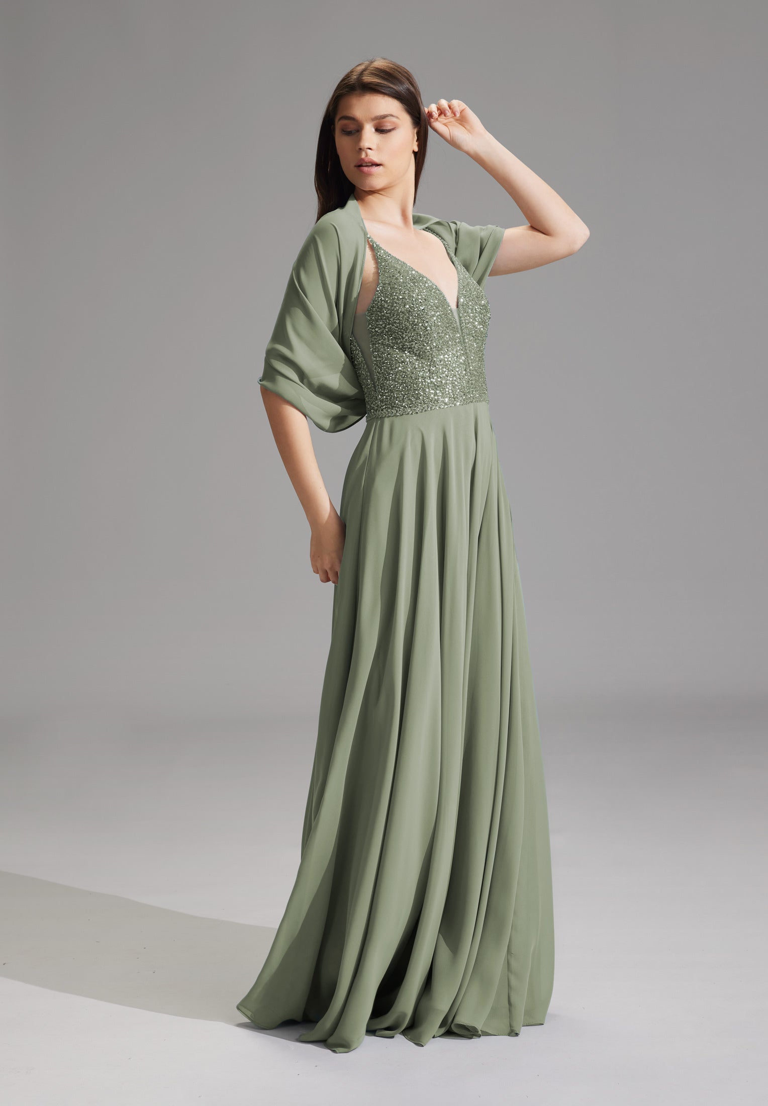 Stola aus Chiffon