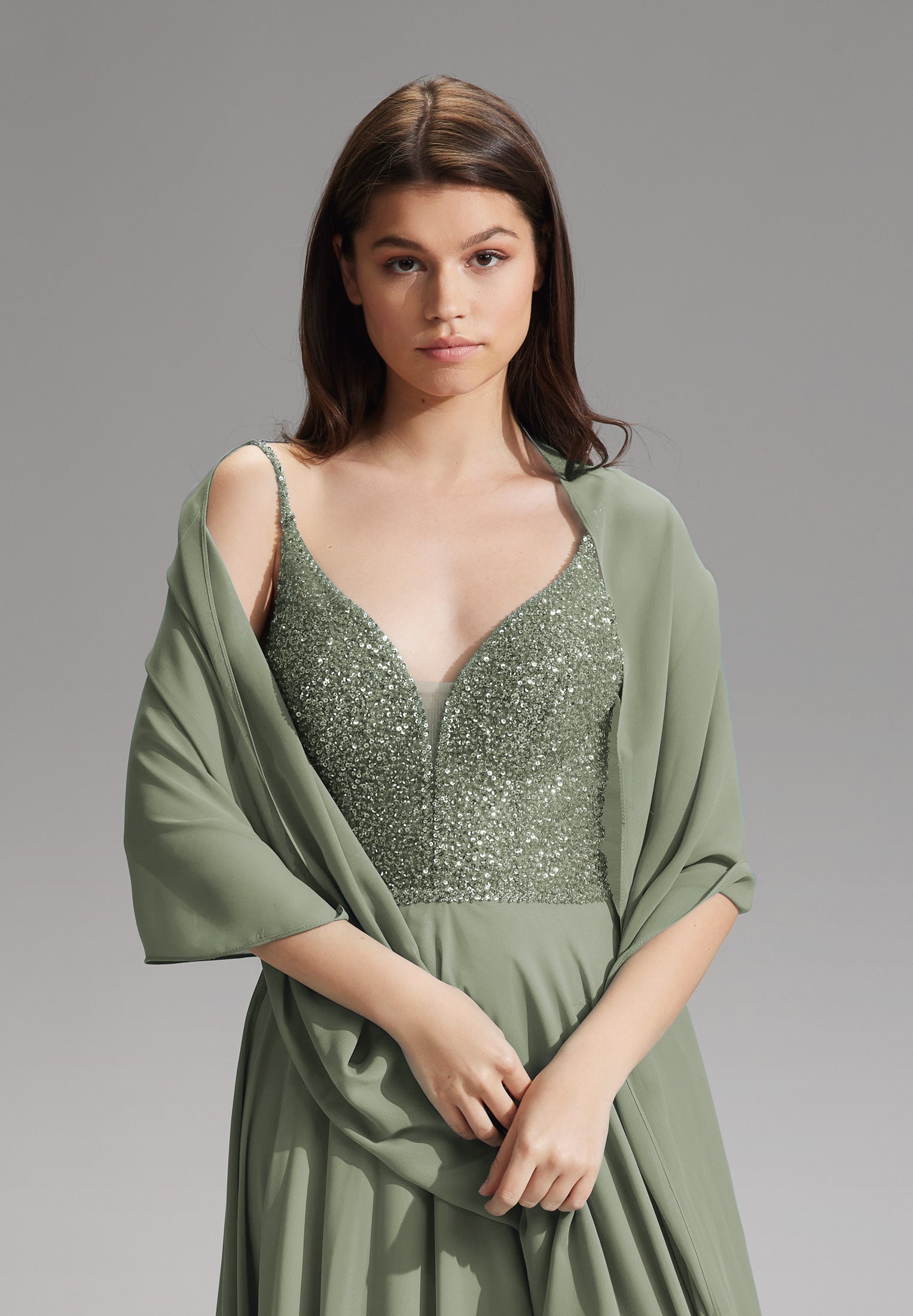 Stola aus Chiffon