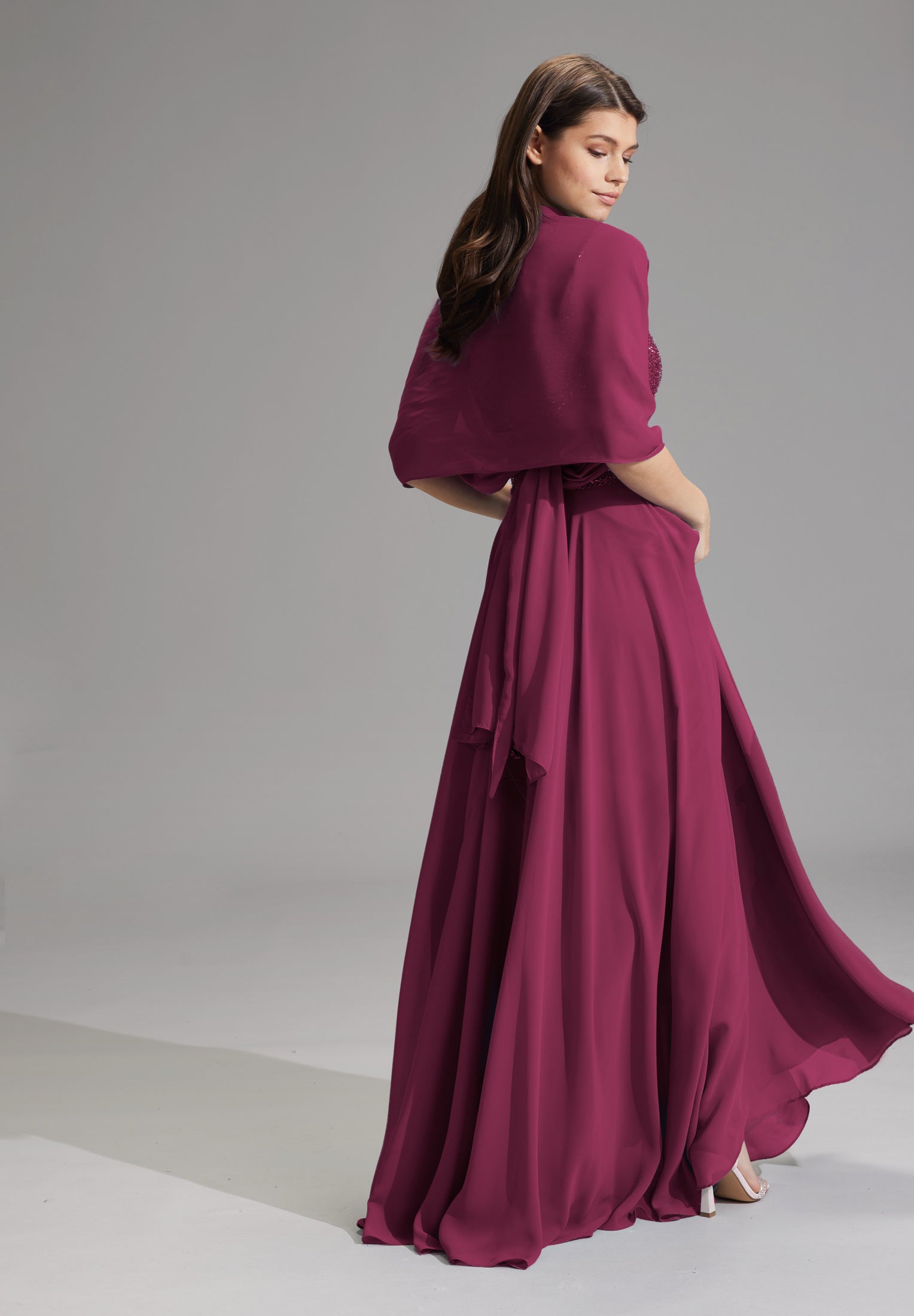 Stola aus Chiffon