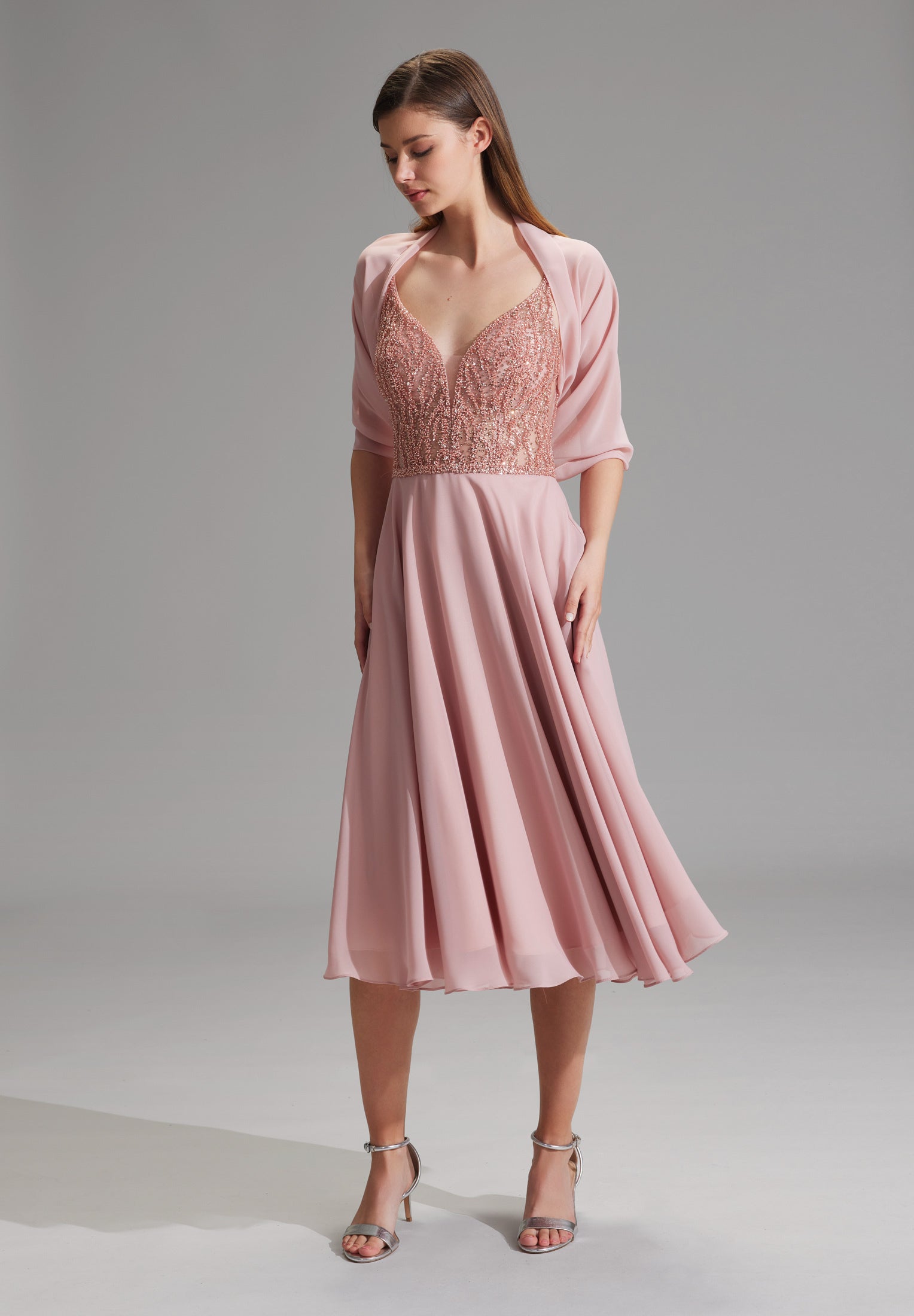Stola aus Chiffon