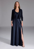 Weiches Bolero-Jäckchen navy