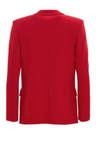 Oversized Blazer aus Crepe Jersey