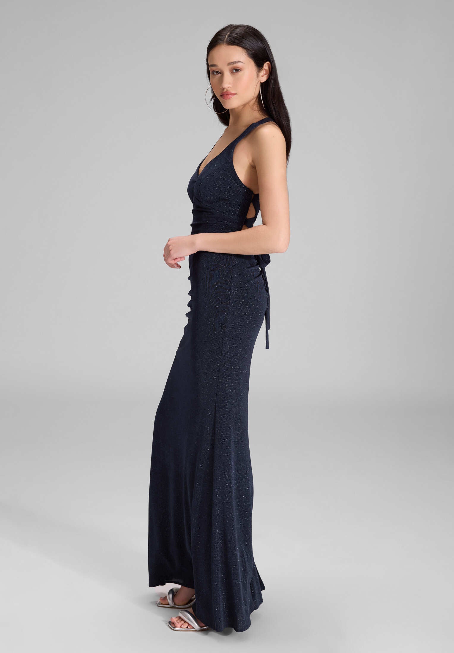 Bodycon-Kleid mit Schimmereffekt