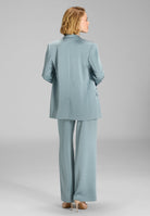 Doppelreihiger Blazer aus Satin