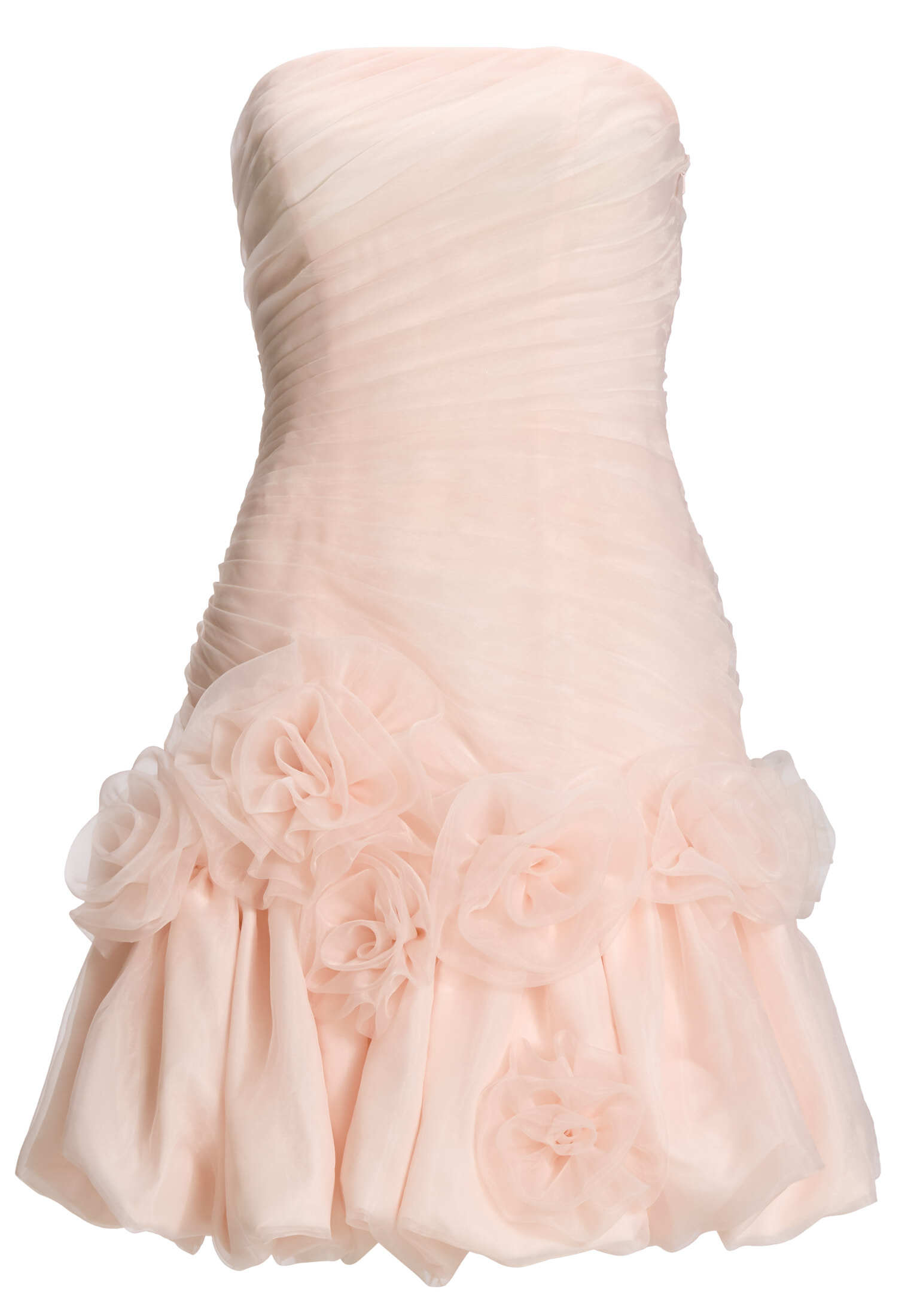 Cocktailkleid mit Blütenapplikation